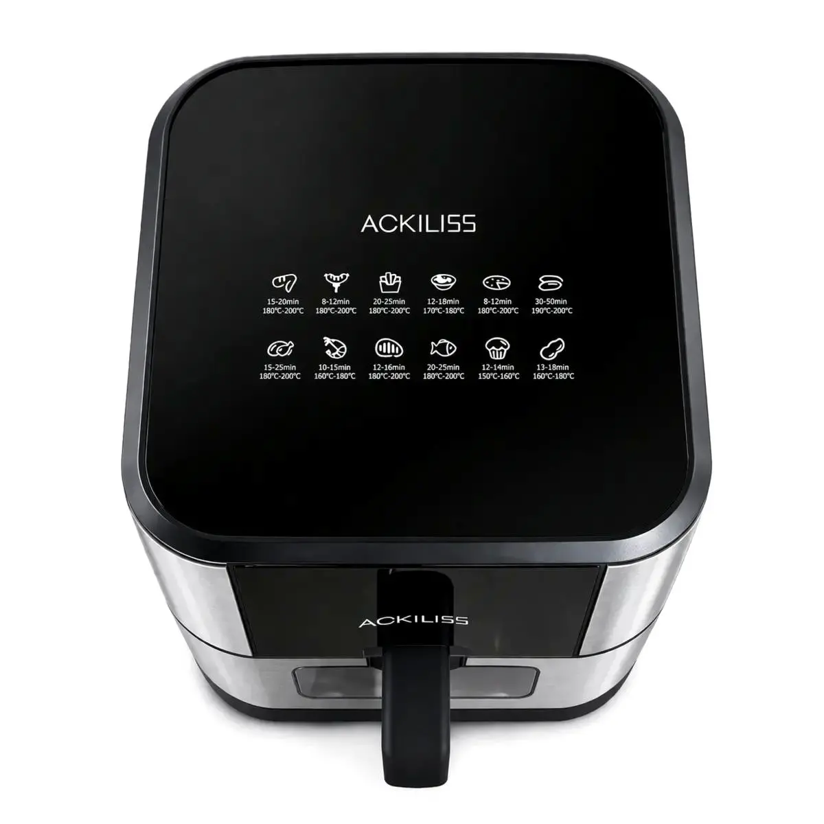 Аерофритюрниця ACKILISS ACL-650004 2000 Вт 8 л із сенсорним керуванням