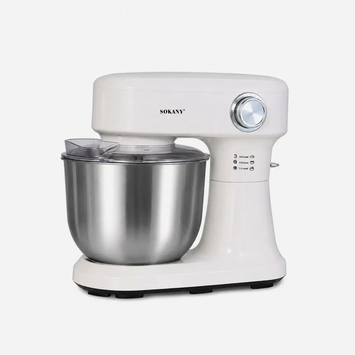 Планетарний тістоміс SOKANY SK-05019, 1500 Вт, металева чаша 5,5 л