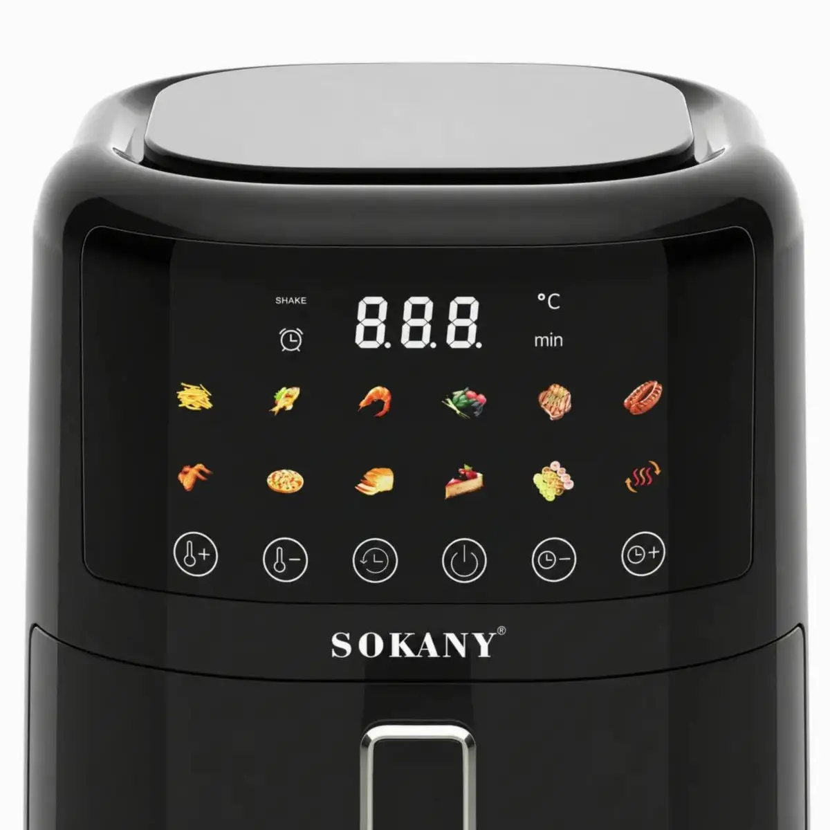 Аерофритюрниця SOKANY SK-10083 1400 Вт 8 л із сенсорним керуванням