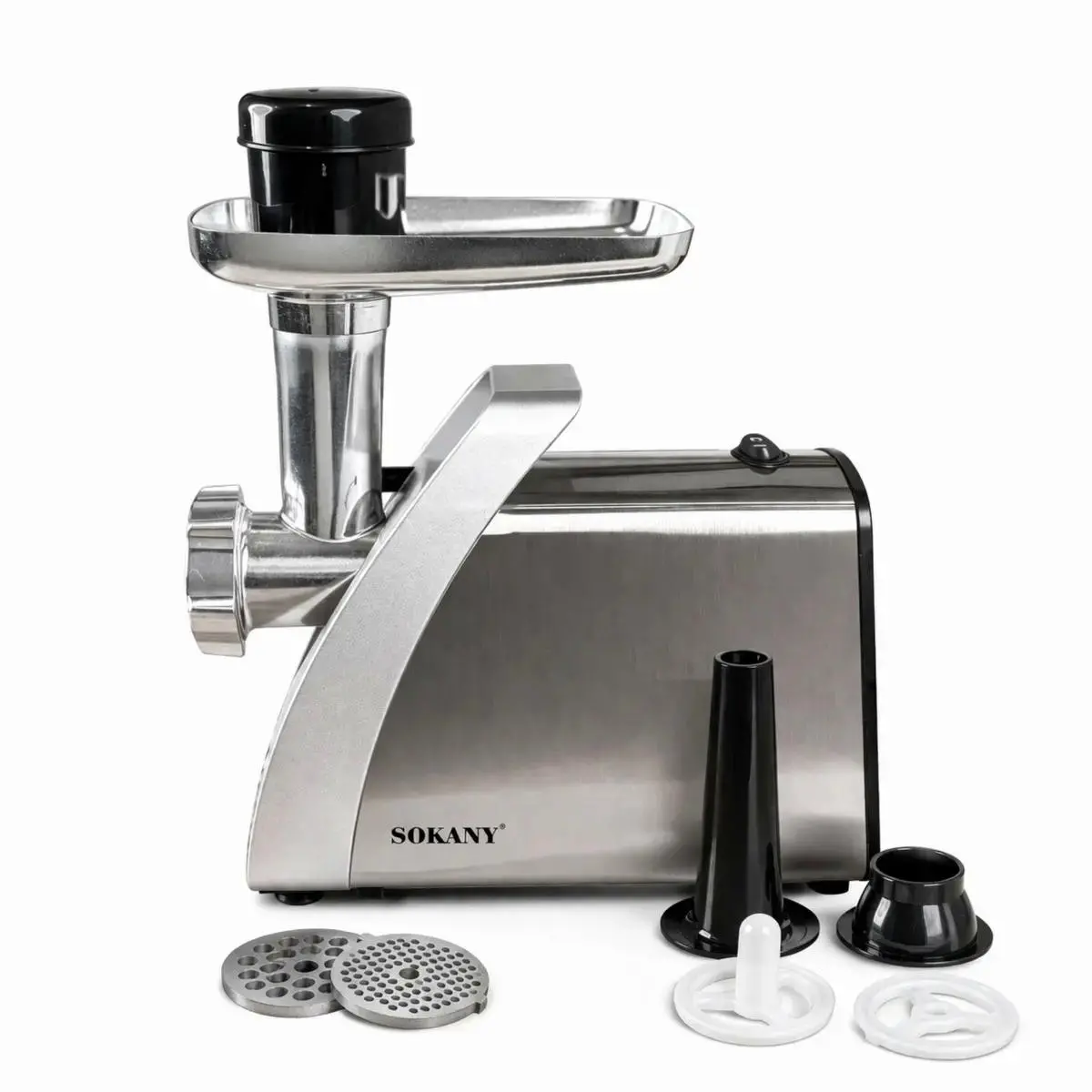 М'ясорубка SOKANY SK-06001 2400 Вт продуктивністю до 1,5 кг/хв