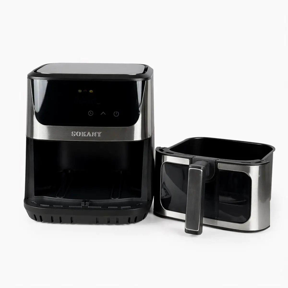Безмасляна аерофритюрниця SOKANY SK-10107, 12 л, сенсорна, 1800 Вт