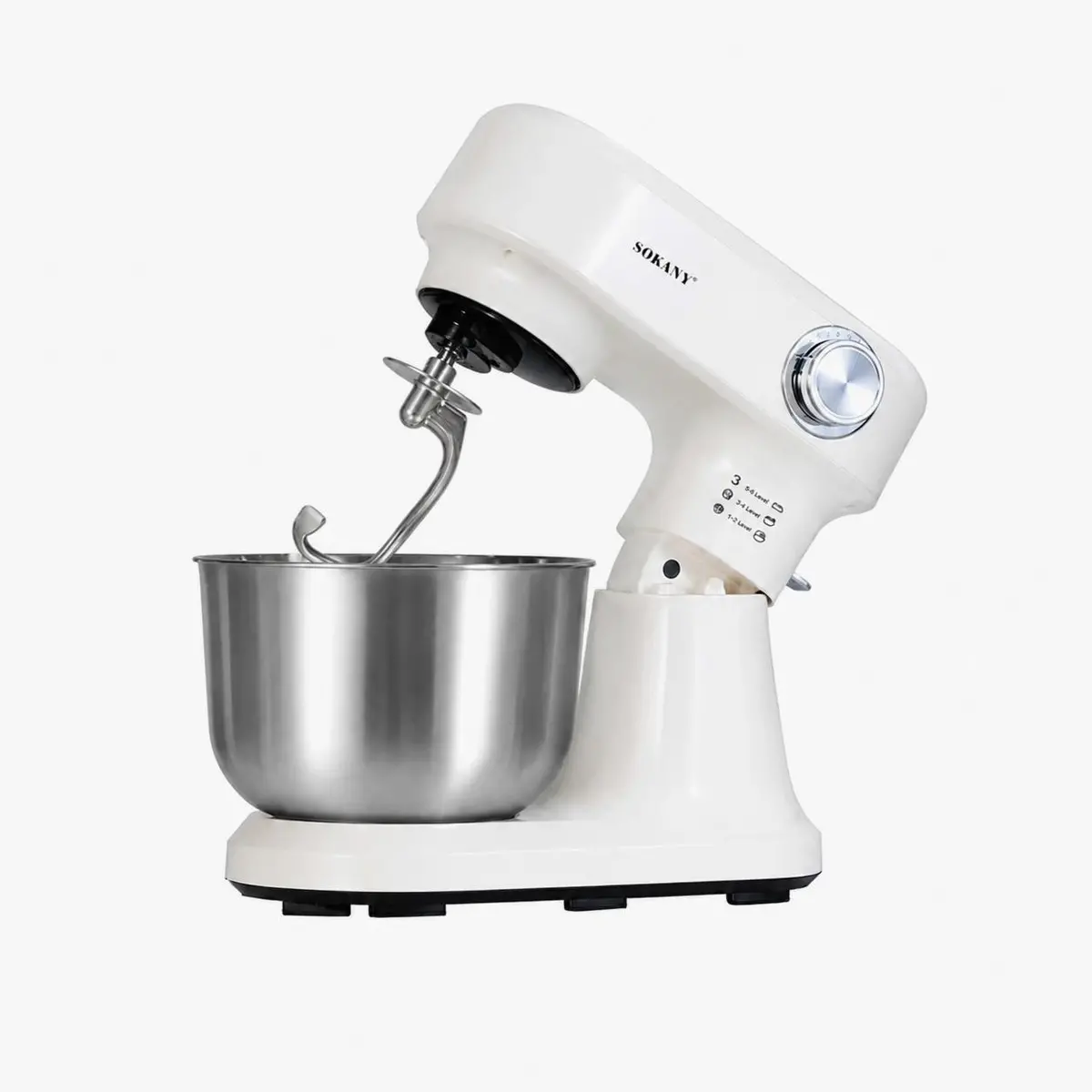 Планетарний тістоміс SOKANY SK-05019, 1500 Вт, металева чаша 5,5 л